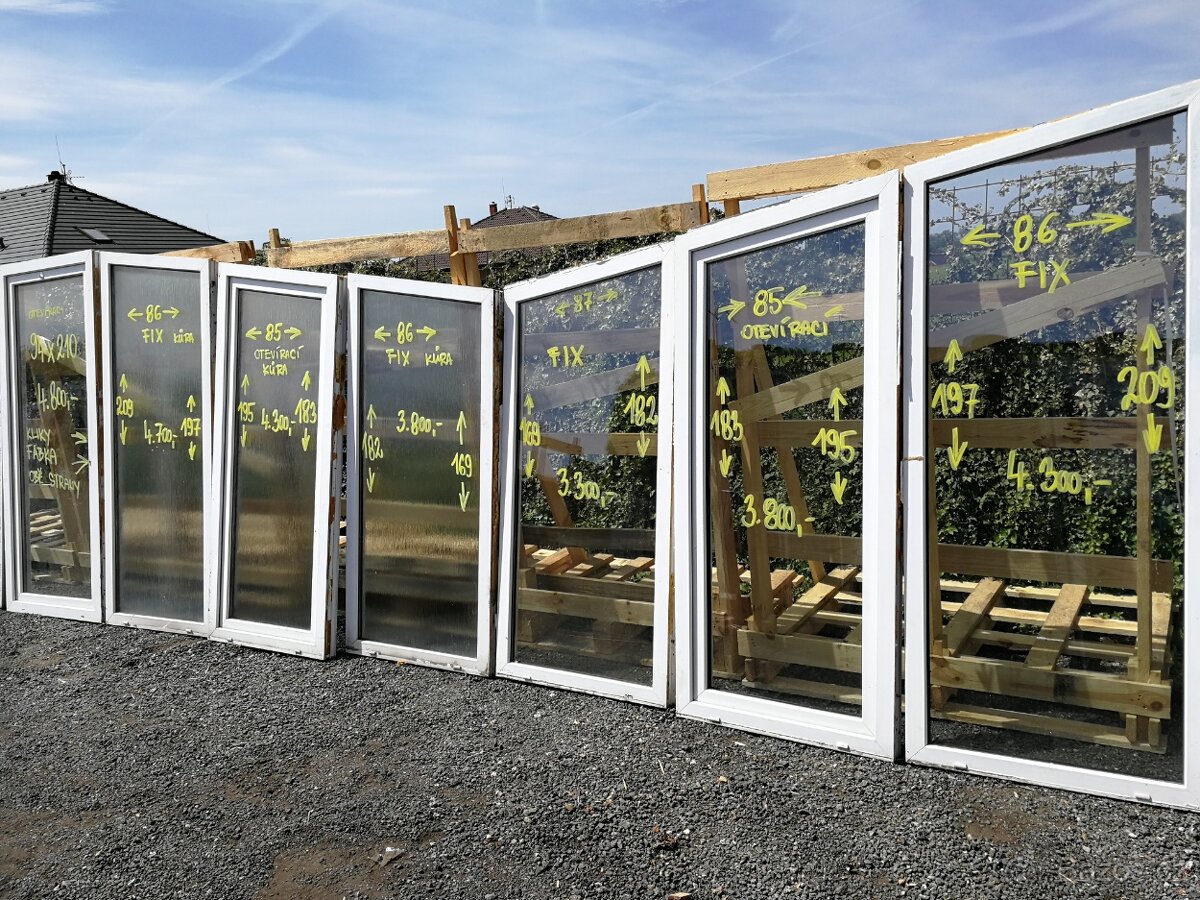 trojúhelníková okna použitá - 8