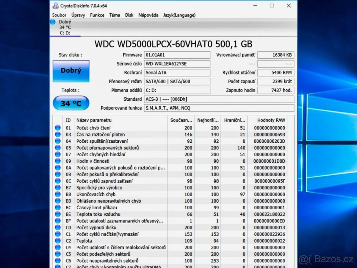 Notebook HP 250 G6 - 8