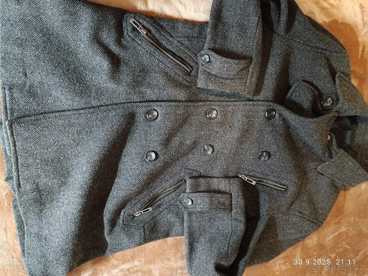 Prodám PÁNSKÝ ¾ KABÁT vel.XL - 8