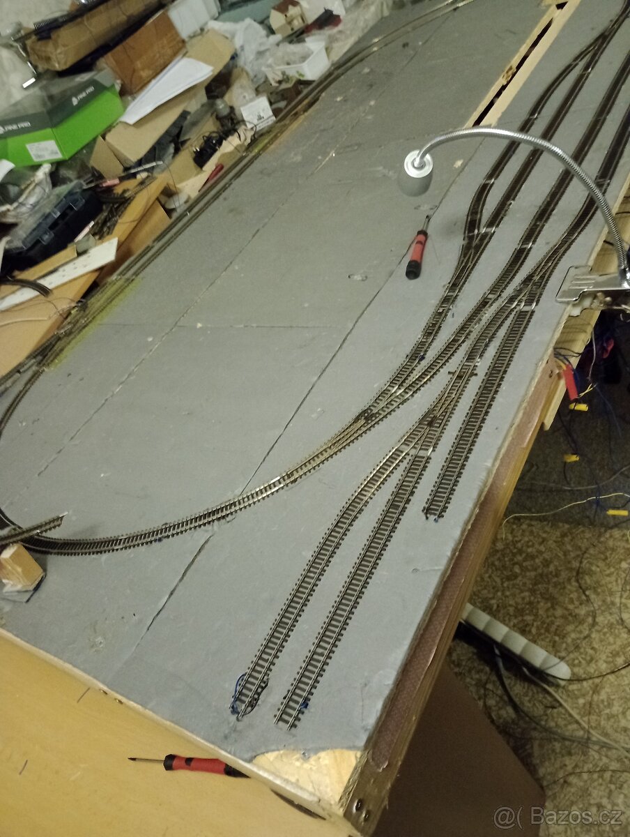 Nedokončené kolejiště TT - 8