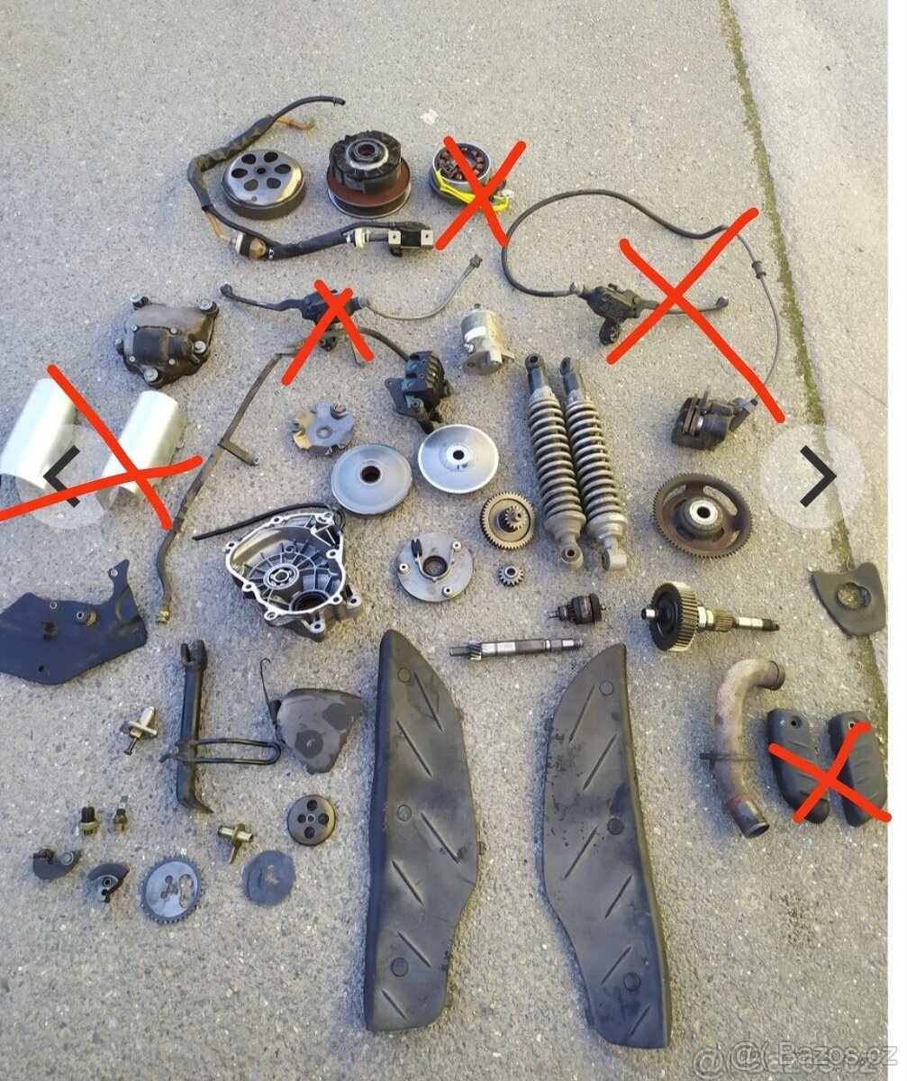 Díly Piaggio Beverly 200 - 8