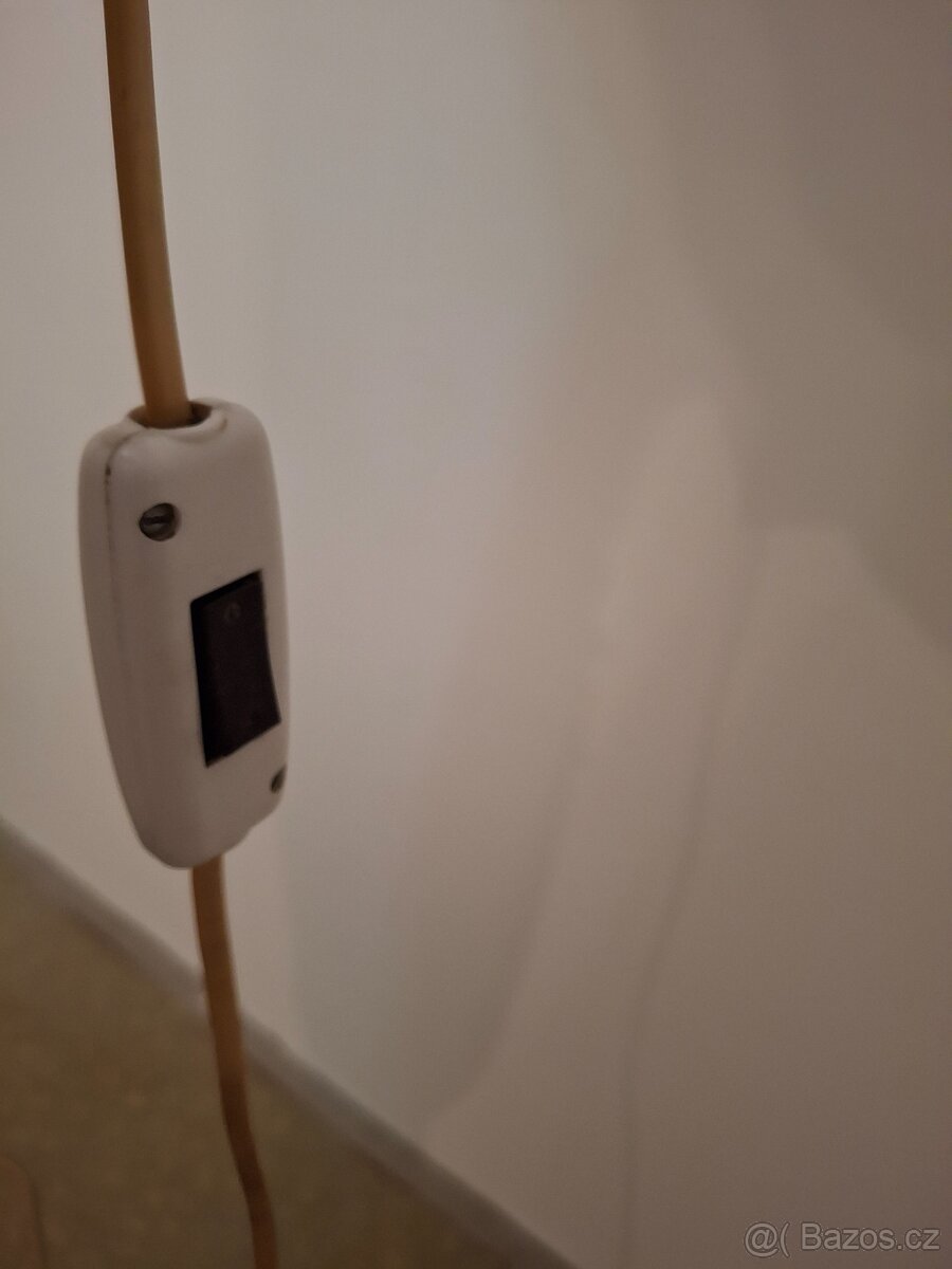 Lustr křišťálový a dvě lampičky - 8