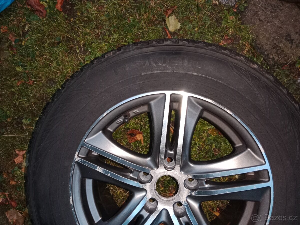 Sleva ALU zimní kola R16 215/65 et40 Nissan hyundai - 8