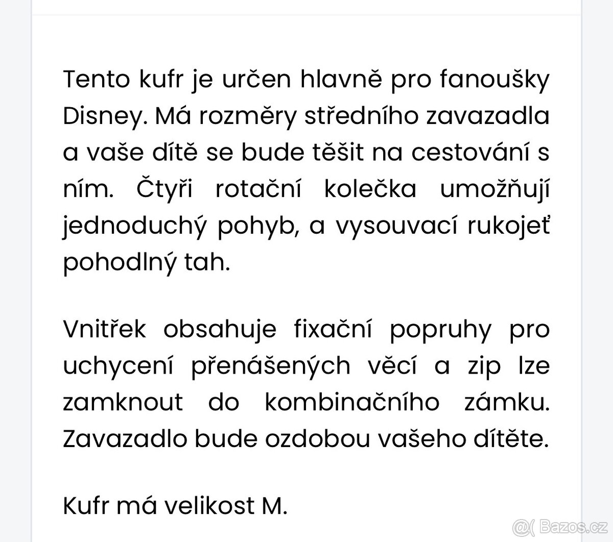 Cestovní kufr Mickey Mouse - 8