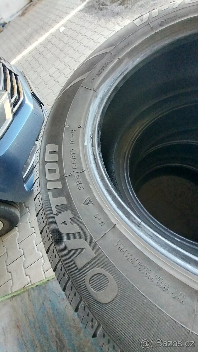 Prodám 4 x pneu Ovation 225/65/17 - 8