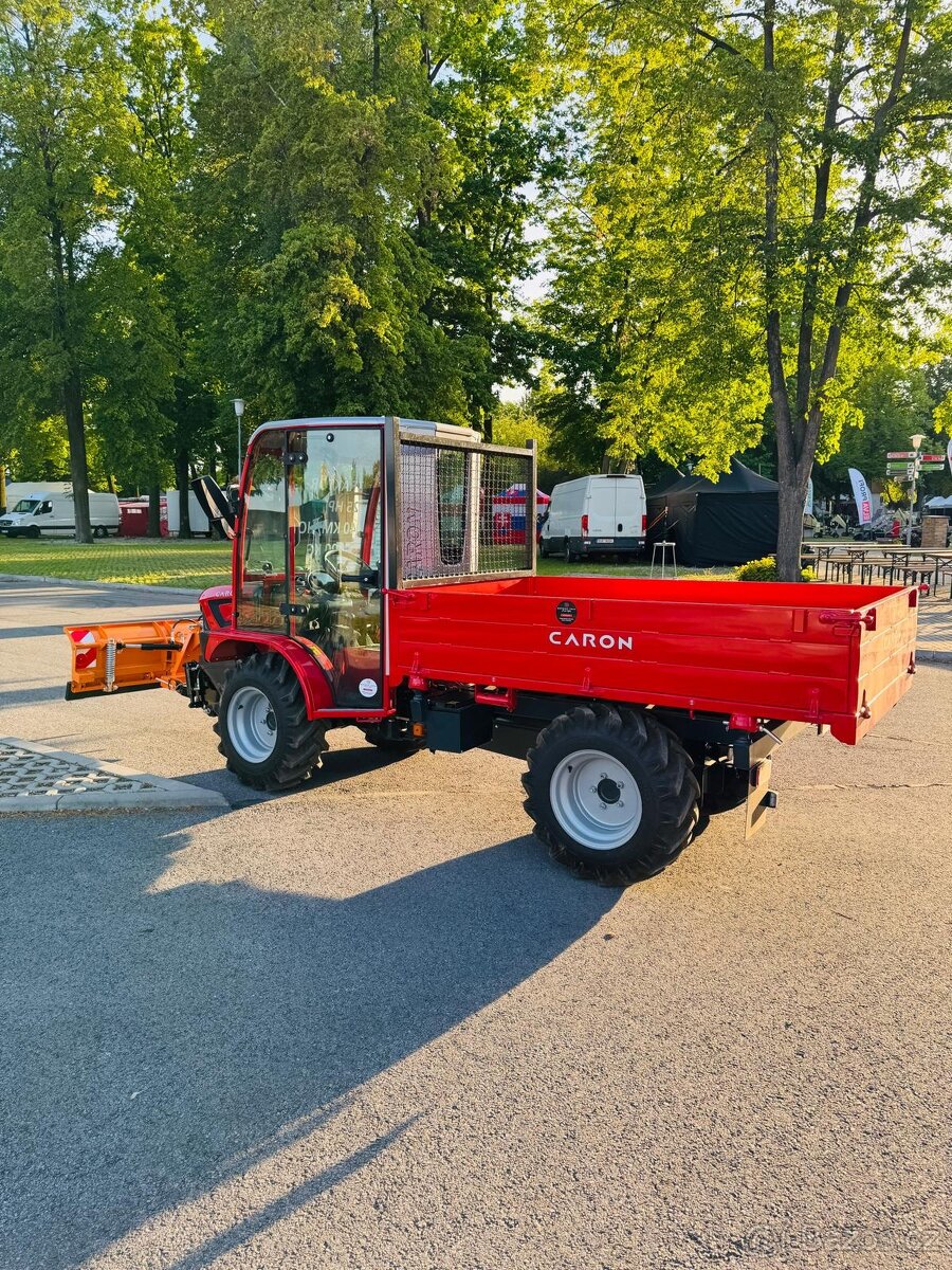 Traktor CARON AR100 s čelním 3-bodovým závěsem - 8