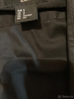 👔 Komplet pánský oblek (šedý) + košile + boty – TOP stav - 8