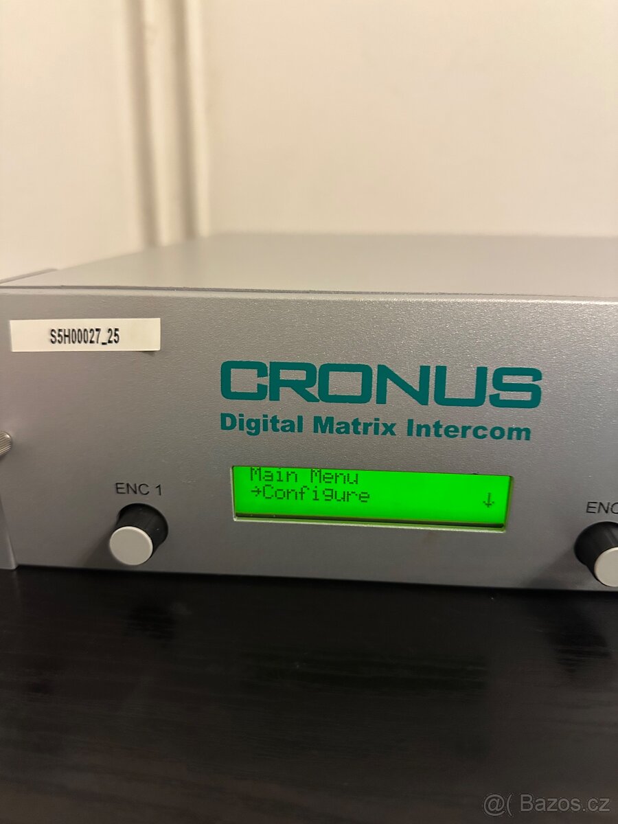 Digitální interkom RTS Cronus digital matrix intercom - 8