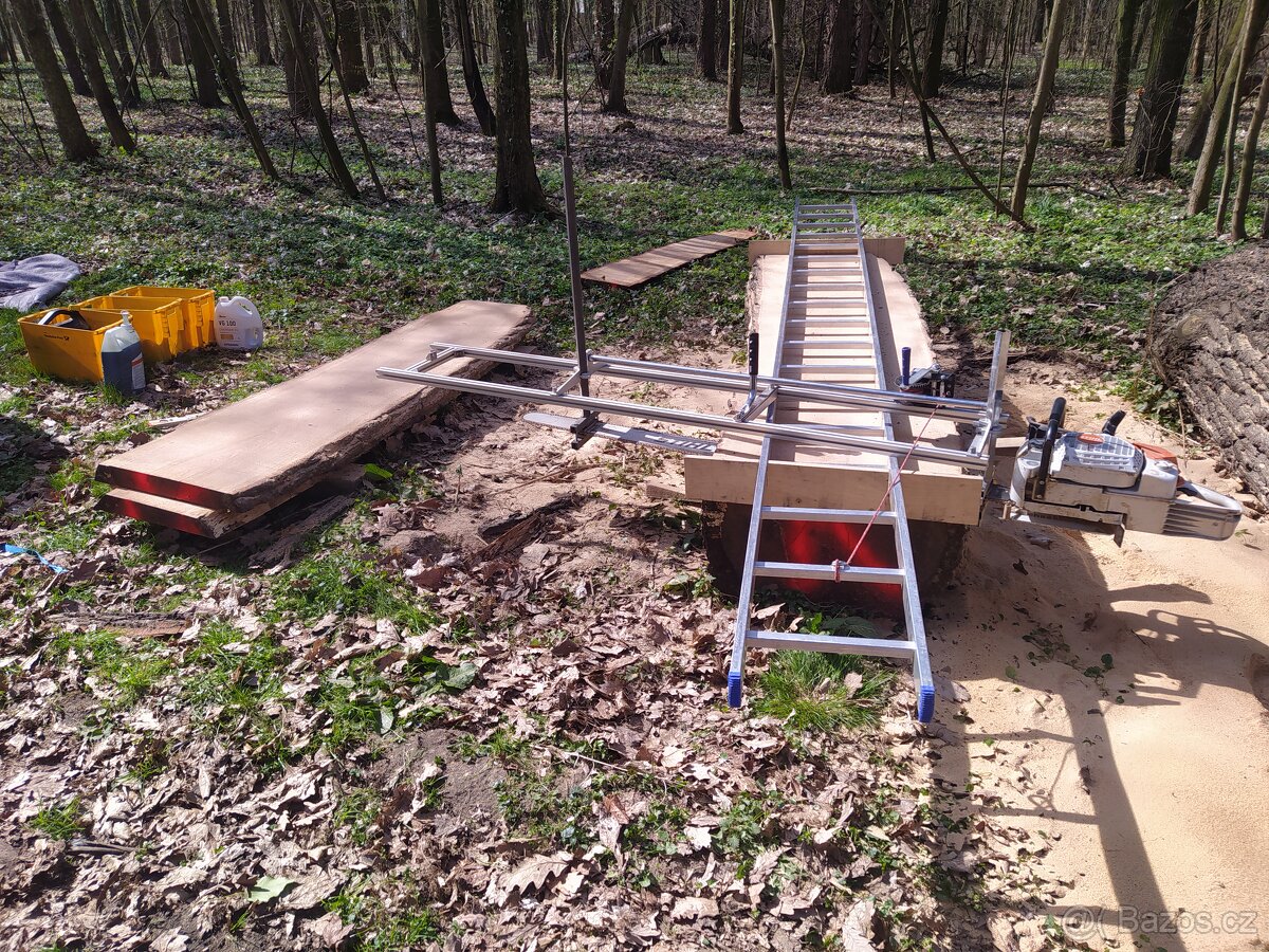 mobilní pořez dřeva, katr, přesílená kulatina - 8