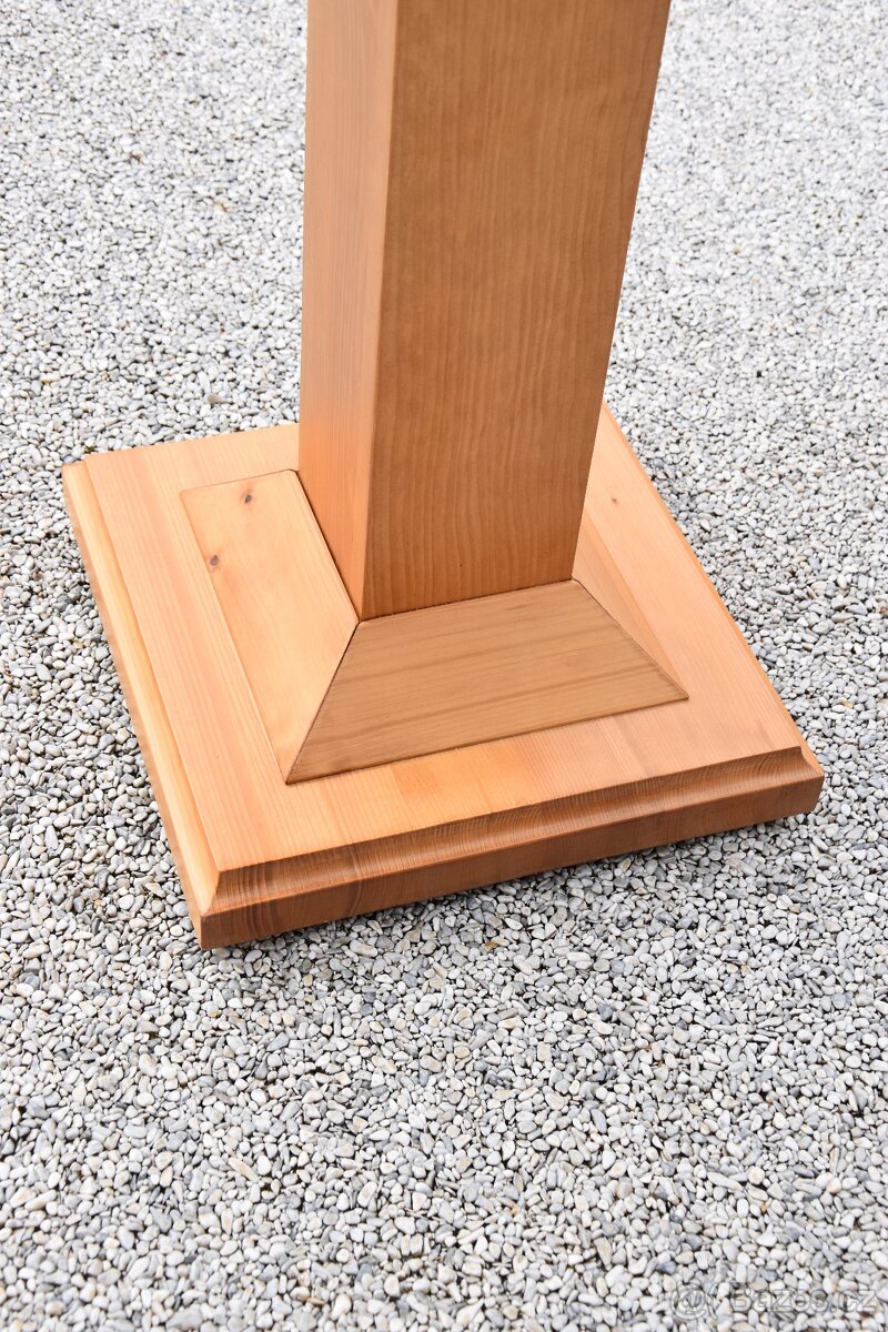 STYLOVÁ DŘEVENÁ SEDACÍ SOUPRAVA - 8