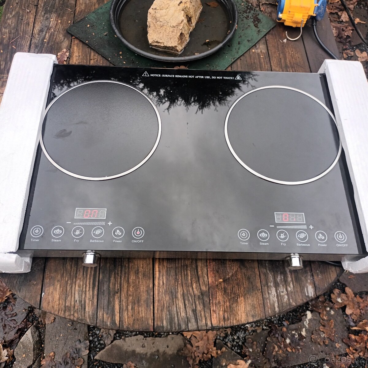 Dvouplotýnkový sklokeramický vařič - 8