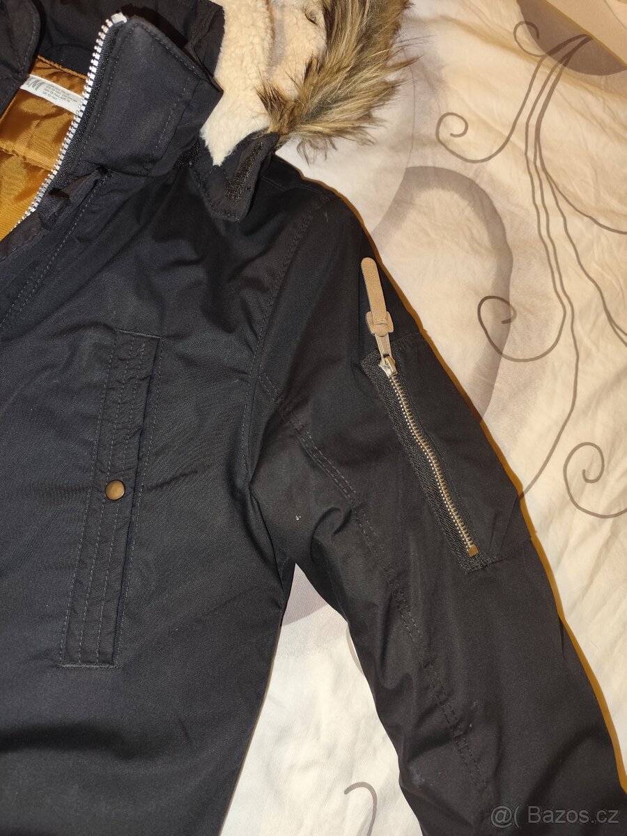 Zimní bunda H&M chlapecká 164 na 13-14 let. - 8