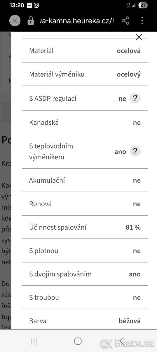 Krbova kamna s výměníkem Hass a sohn - 8