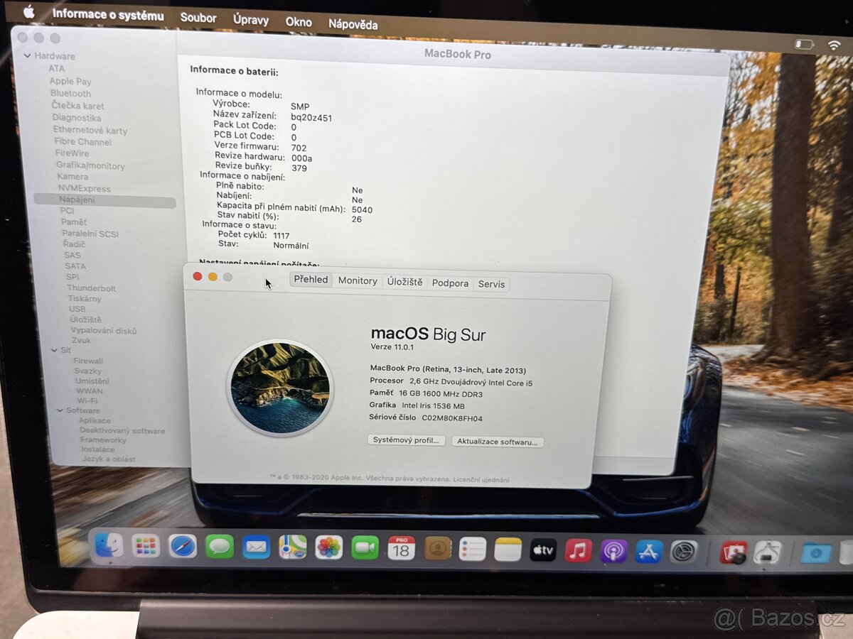 MacBook Pro 13" 2013 i5 / 16GB / 256GB - DPH - 8