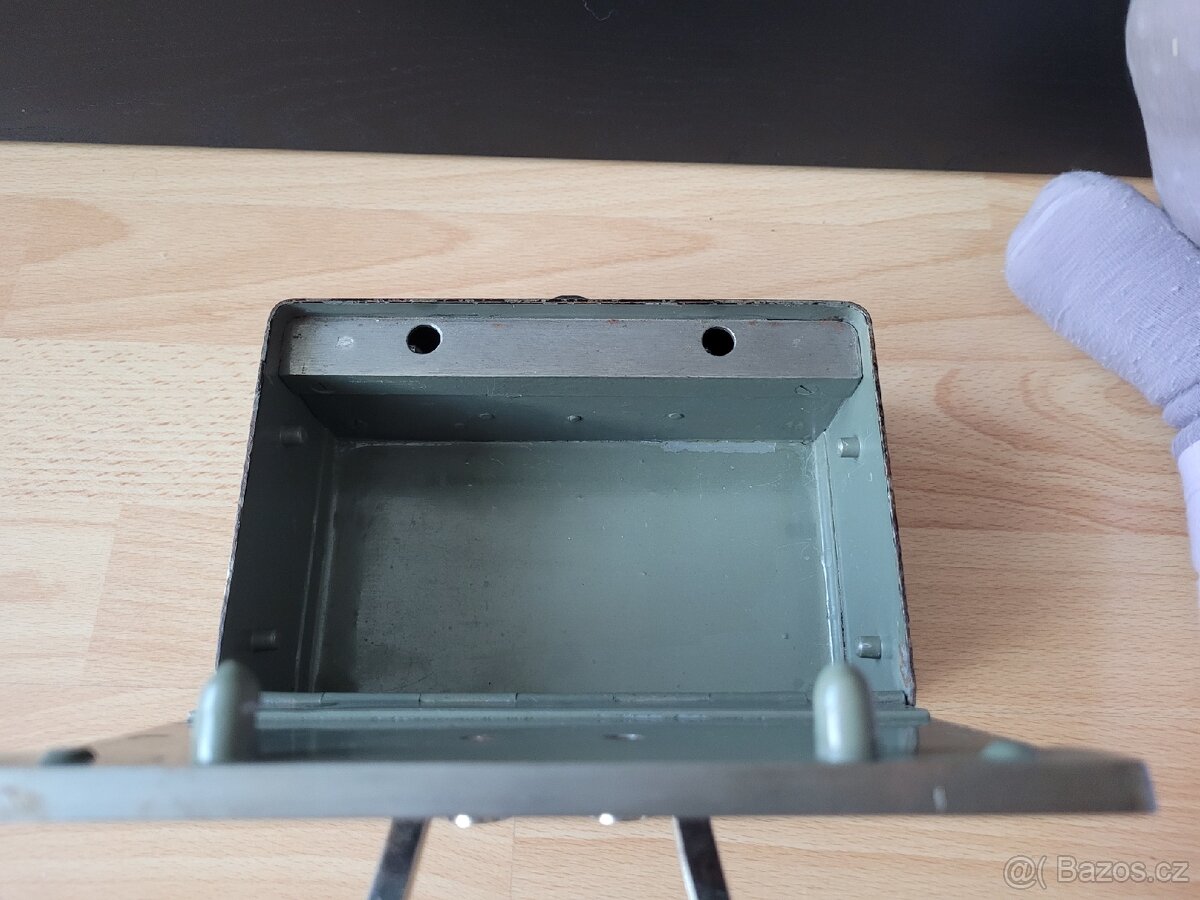 Starožitná kasa/pokladna/trezor - 8