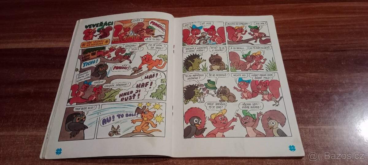 Čtyřlístek č. 56 - 63. Ročník 1977 - 8