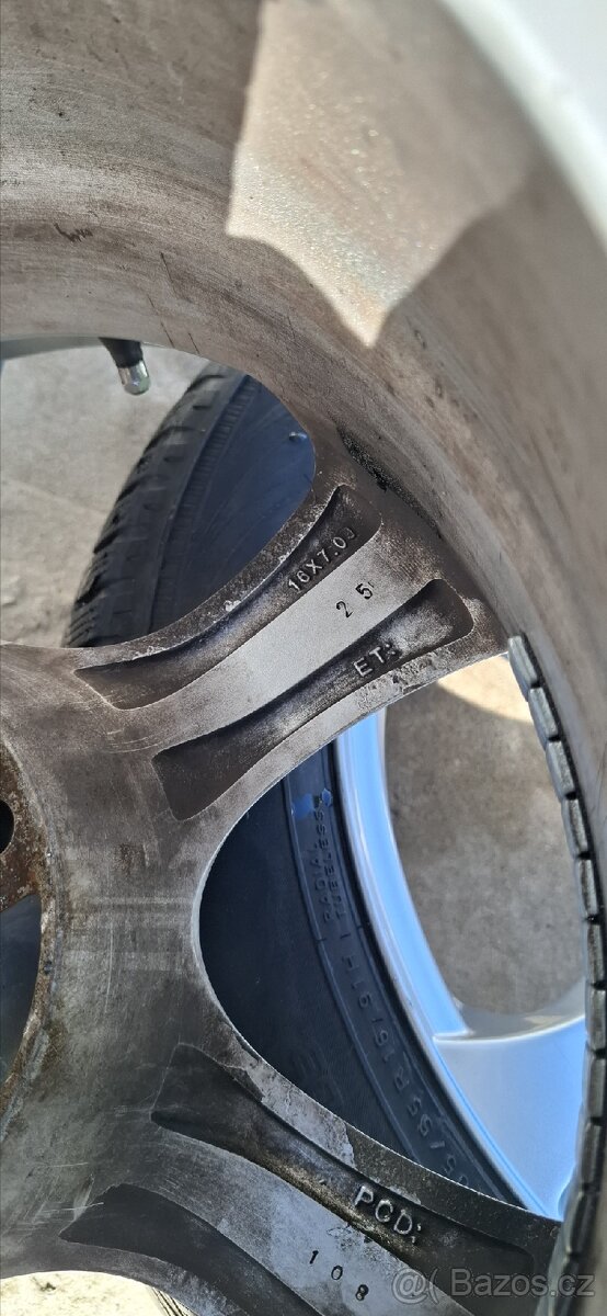 4x108 r16 205/55r16 - 8