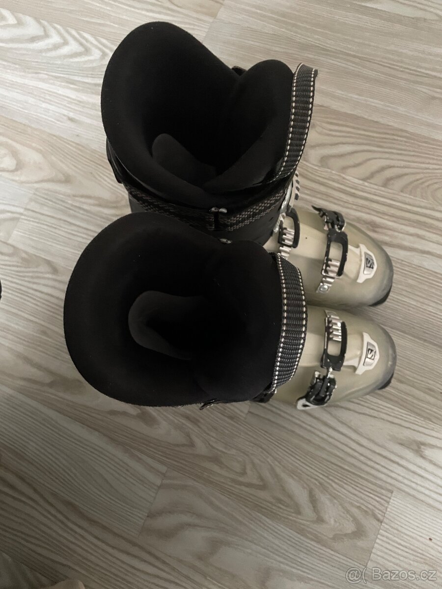 Lyže Elan 160 cm + lyžáky Salomon 44-45 - 8