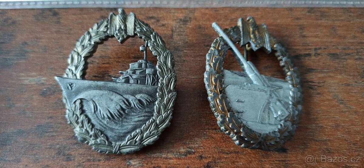 Německo bojové, válečné odznaky. - 8