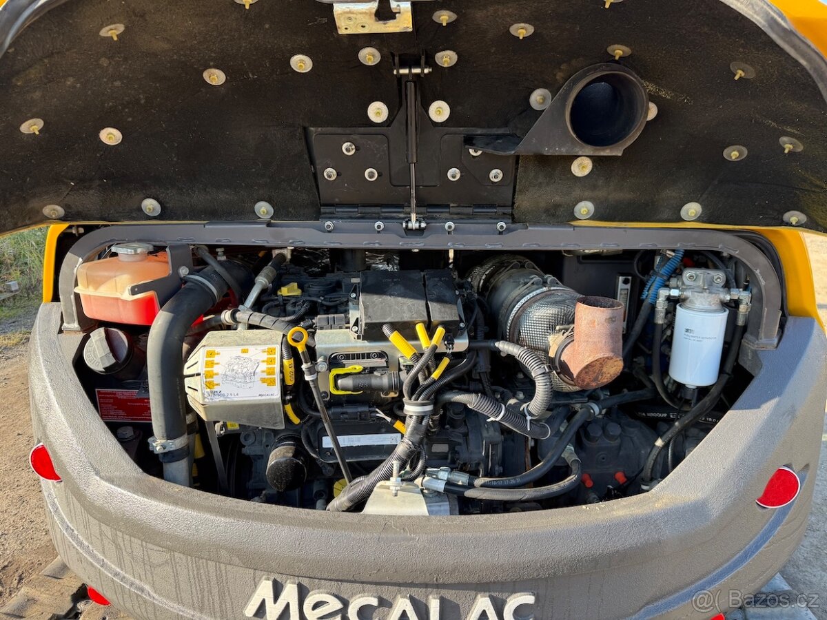 MECALAC 6MCR , 1990 Mth, centrální mazání, velmi dobrý stav - 8