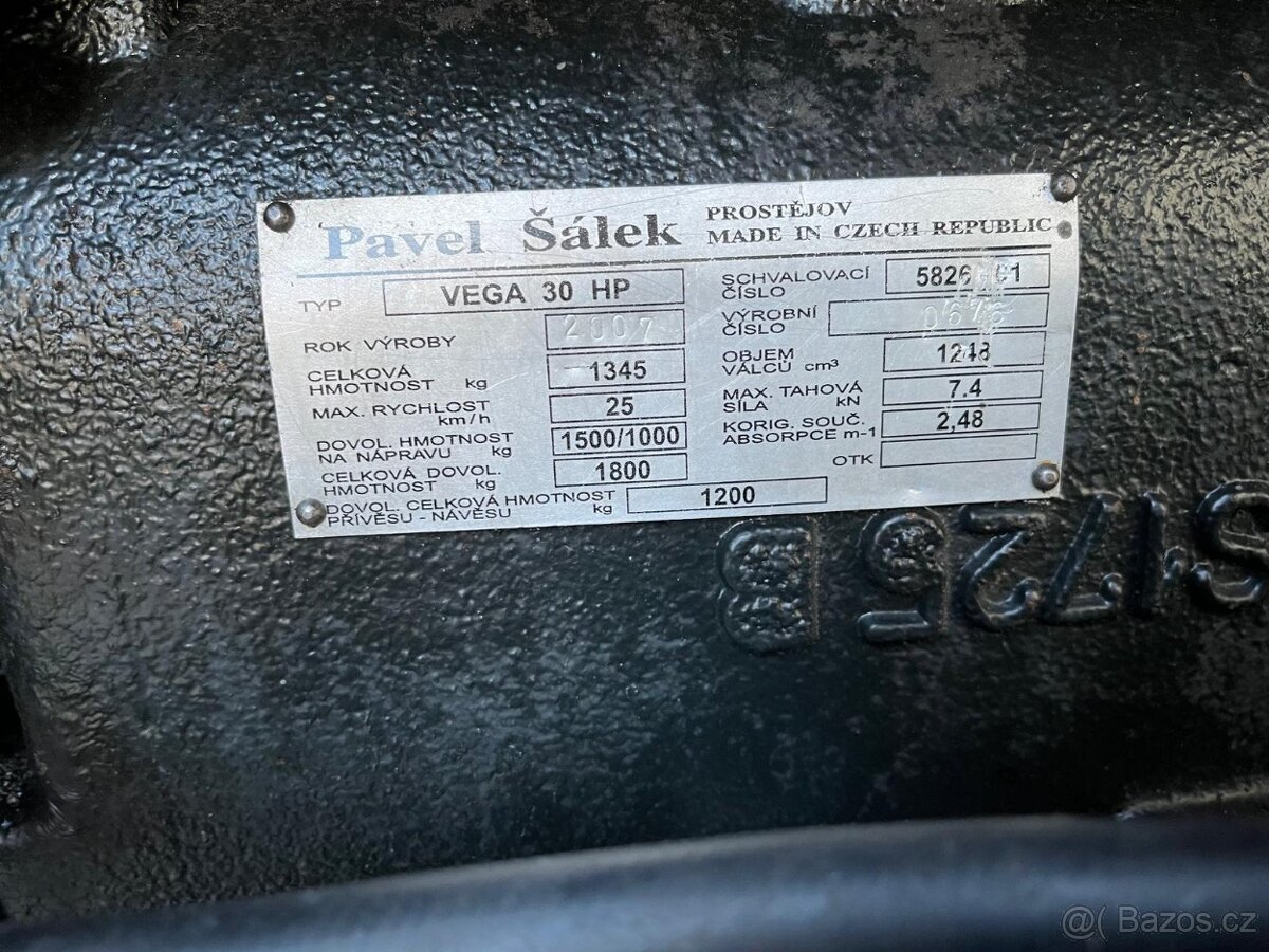 Malotraktor Vega 30 HP- Pavel Šálek - 8