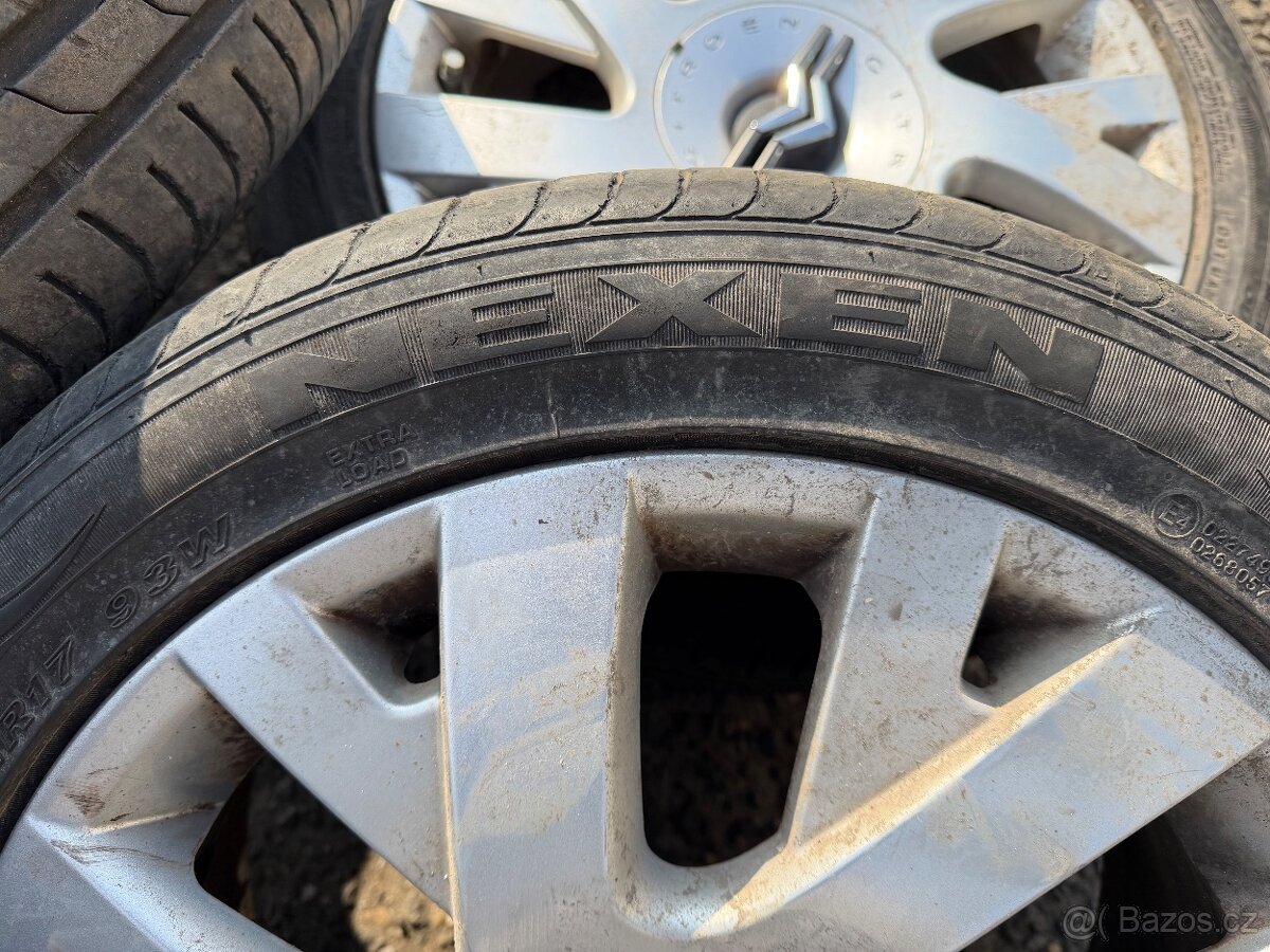 Al disky 17” Citroen C4 - 8