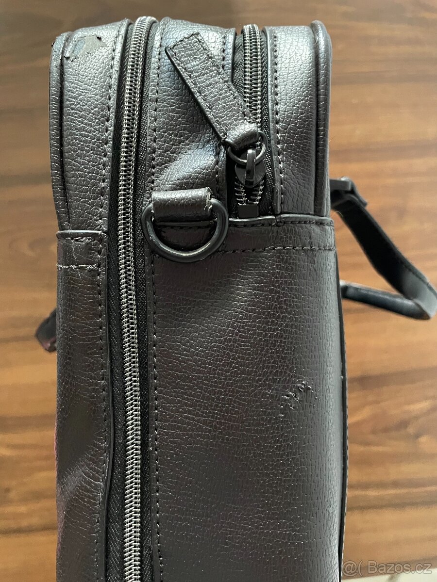 Brašna na notebook Calvin Klein (hnědá) - 8