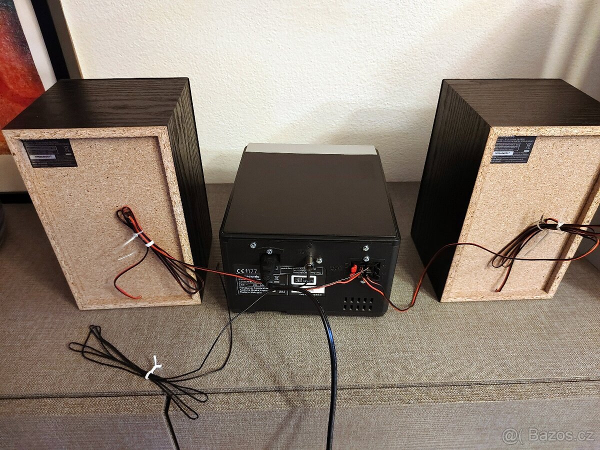 Microsystém Panasonic SC-PM250 repro 20W-JAKO NOVÝ - 8