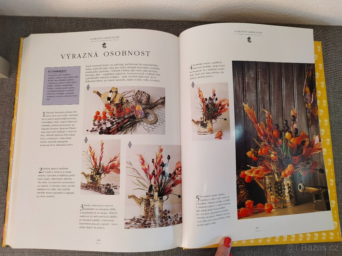 Kniha - Aranžování květin –JAKO NOVÁ - 8