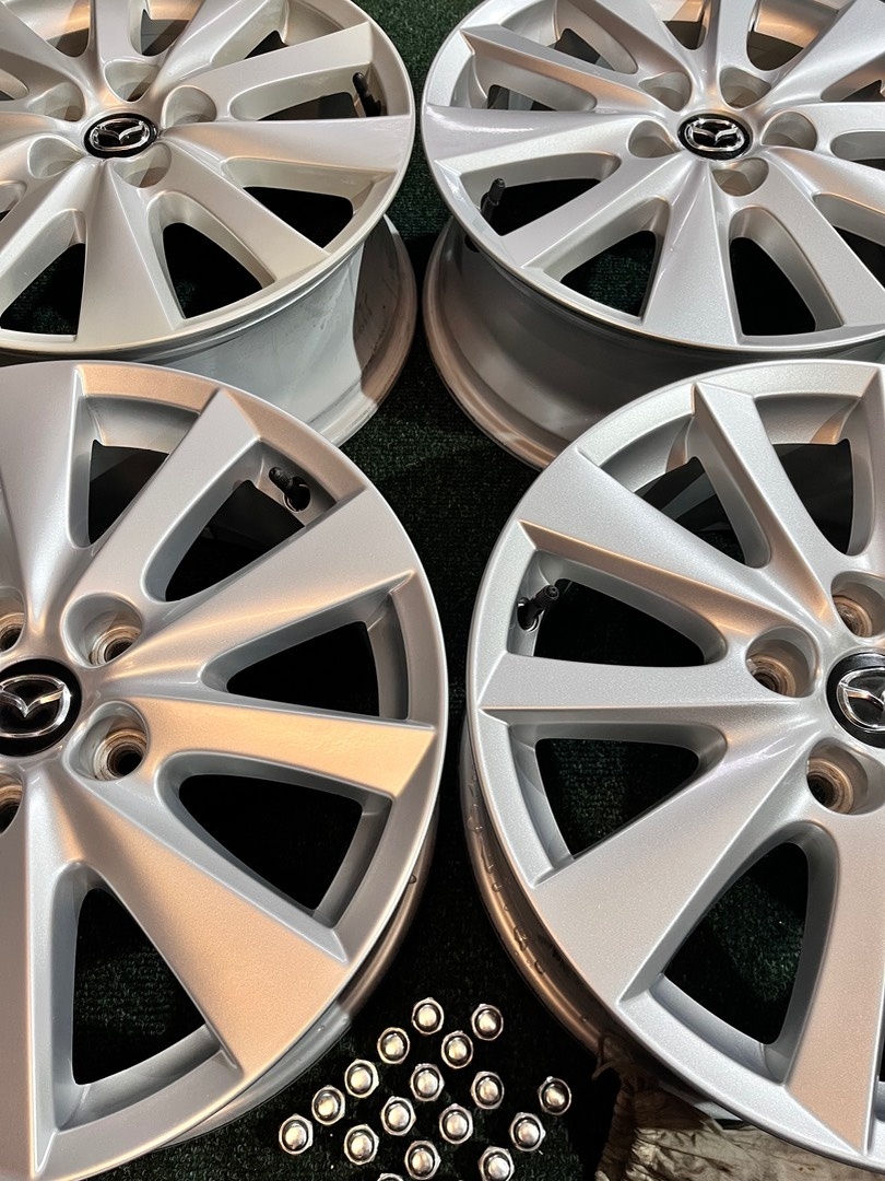 5x114,3 R17 Mazda CX originál Alu - ET 50, výborný stav - 8