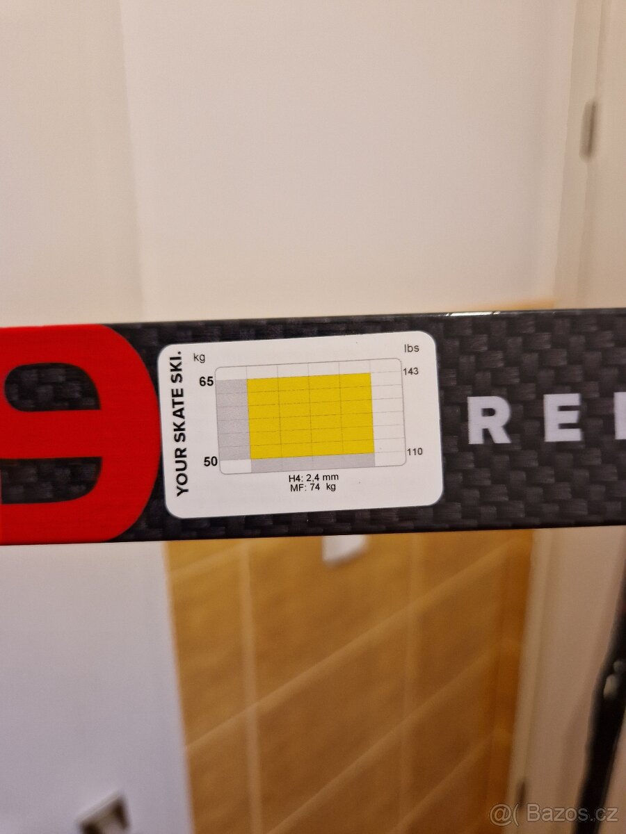 Nové závodní běžky Atomic Redster S9 Carbon 180 cm - 8