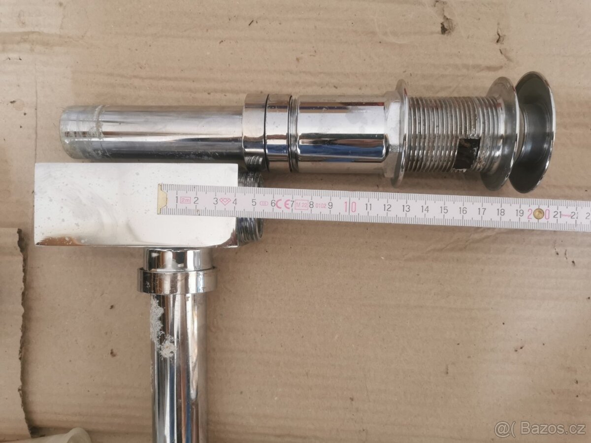 Umyvadlový sifon chrom - 8