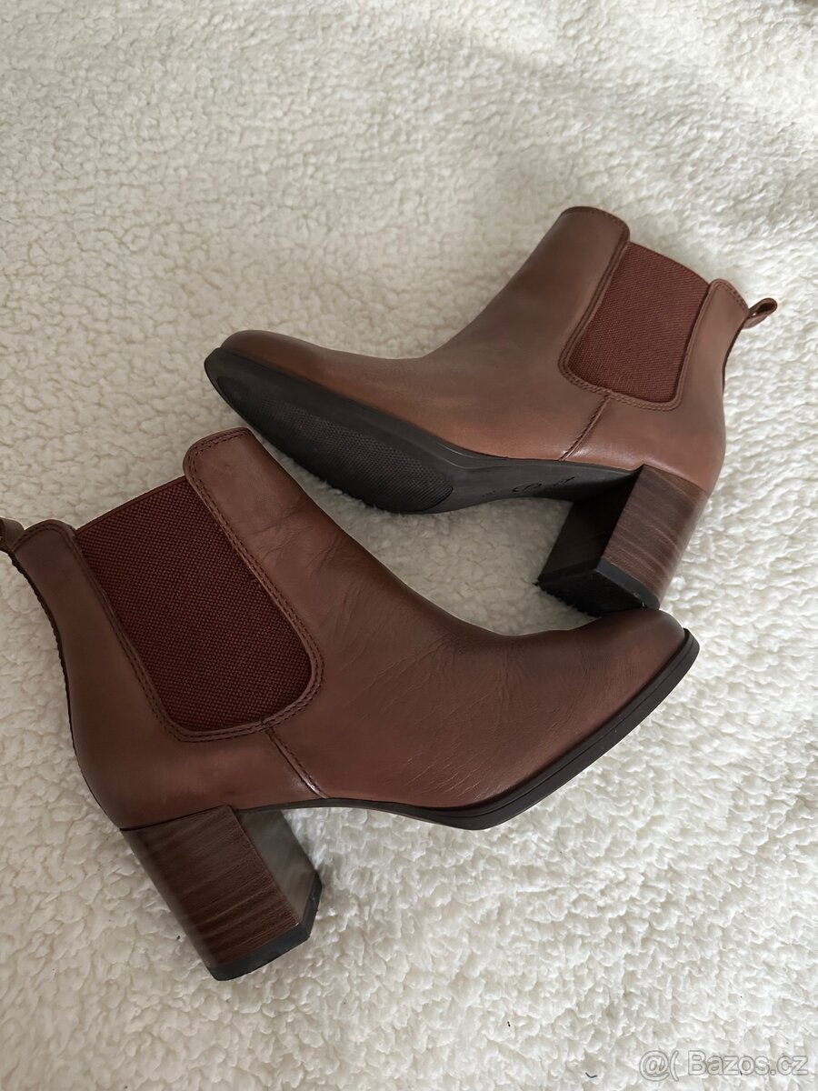 Kozačky Tamaris kůže 36 - 8