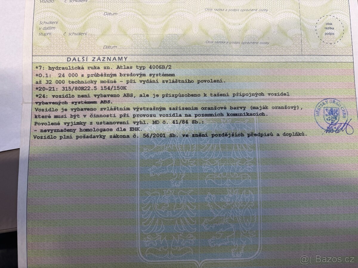 Prodám IVECO MAGIRUS motor DEUTZ s hyd. ruk. Palfinger Atlas - 8