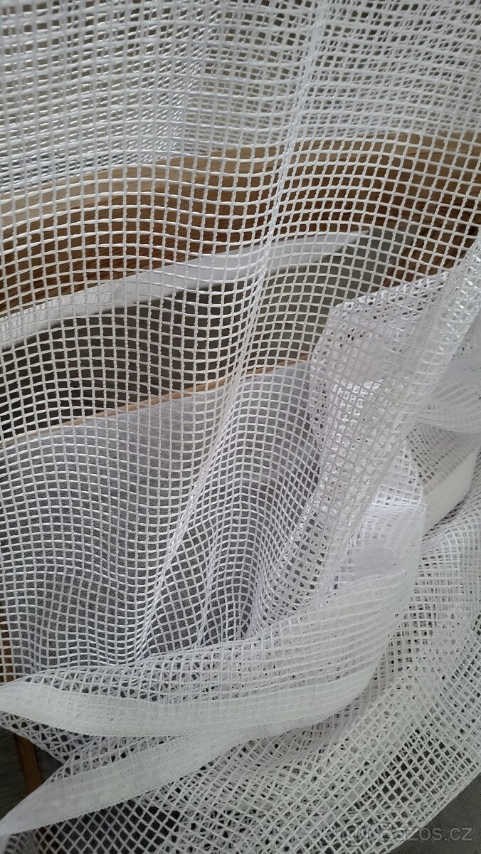 Záclony 444 / 165 cm , 296 x 48 , 296 x 47 cm - 8