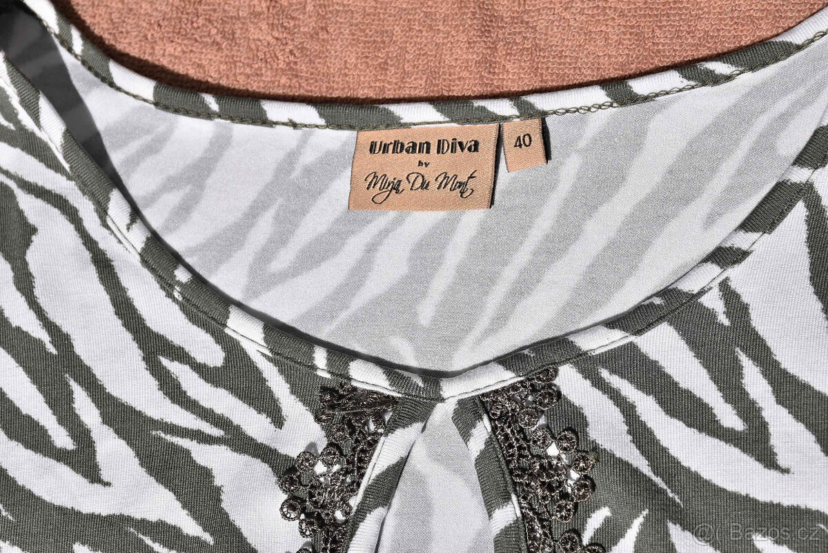 Triko s krajkou Urban Diva , Cabo Frio elastické L - XXL - 8