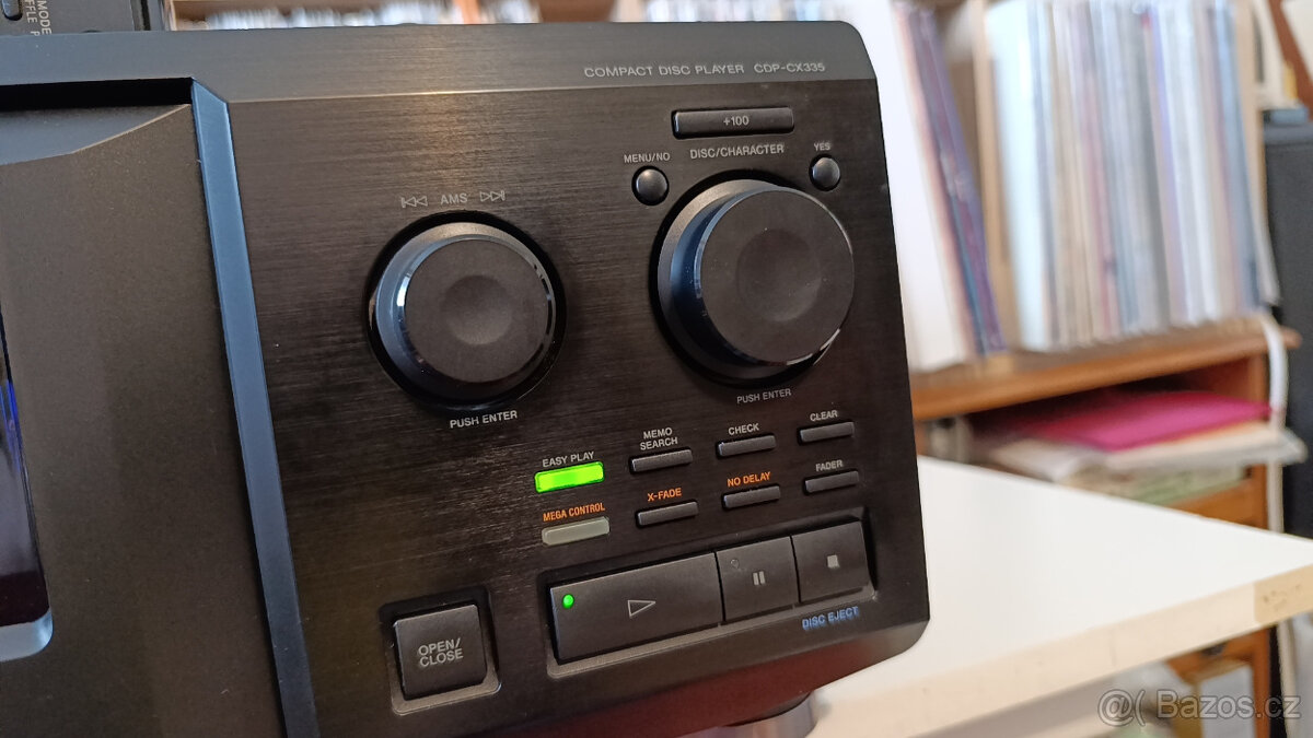 SONY CDP-XC355 Stereo CD Player / Changer 300 CDs - 8