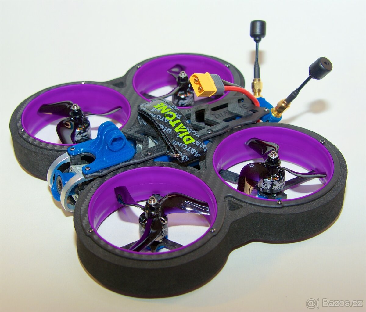 Malá koptéra cinedron Diatone MX-C Taycan HD DJI FPV Purple - 8
