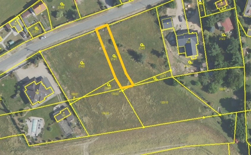 Stavební pozemek 1235 m2 pro RD, Medový Újezd - 8