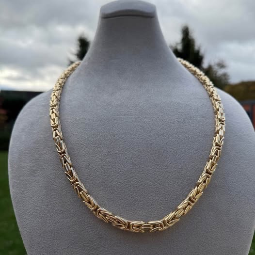 Zlatý řetěz KRÁLOVSKÁ VAZBA - 67.5g 68cm - 8mm - NOVÝ ZLATO - 8