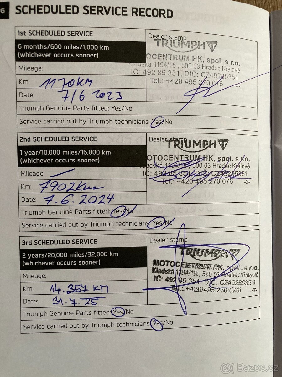 triumph speed twin 900 - 8