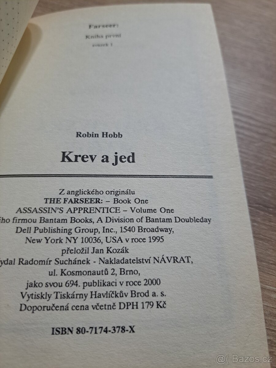 Krev a jed , Robin Hobb - 8