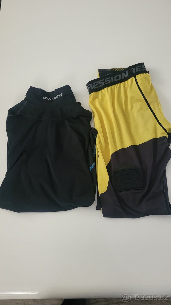 hokejové thermo kalhoty - 8