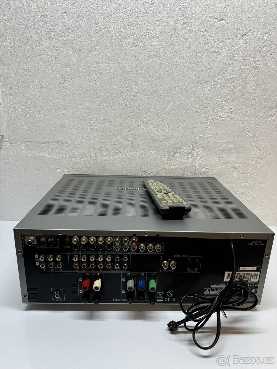 Harman Kardon AVR-132, 5.1 AV receiver s DO, návod - 8