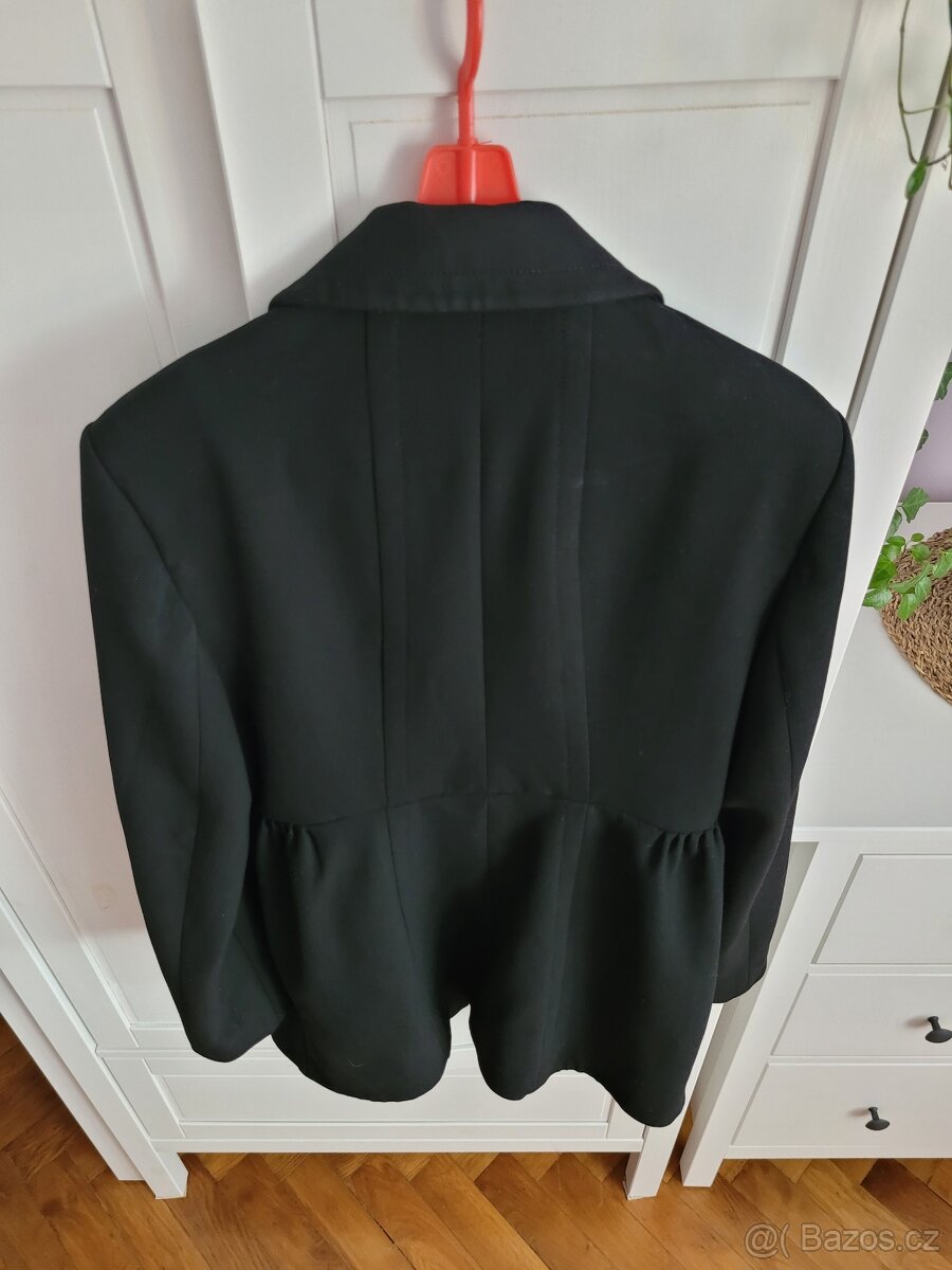 Dámský černý kabátek zn. Zara, vel. M - 8