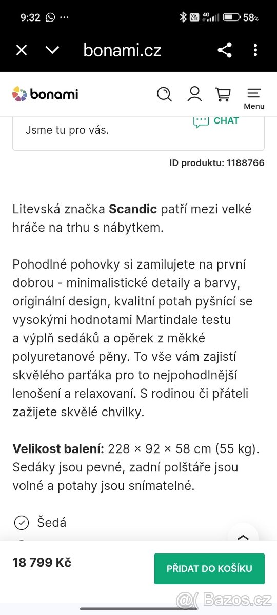 Nova Sedaci souprava Copenhagen sedacka - 8