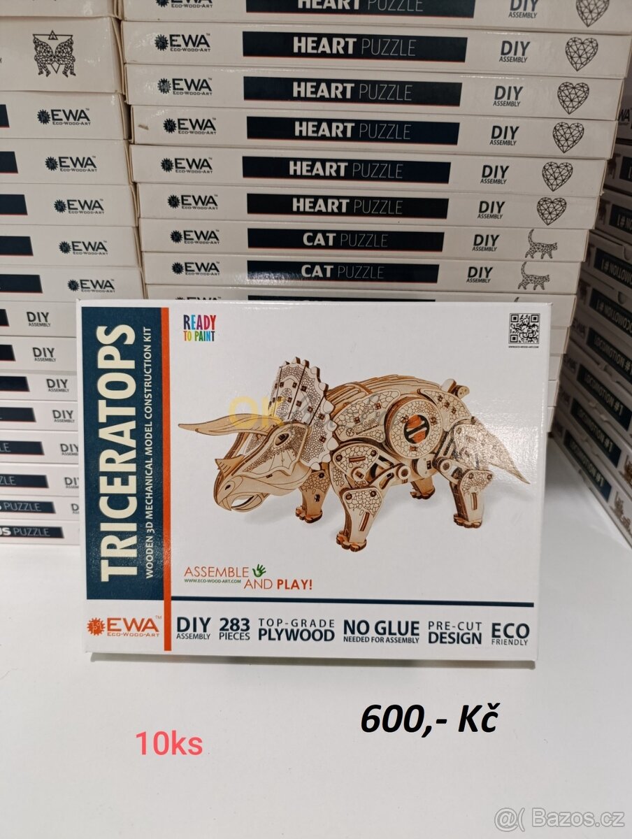 Dřevěné Stavebnice & Puzzle. - 8