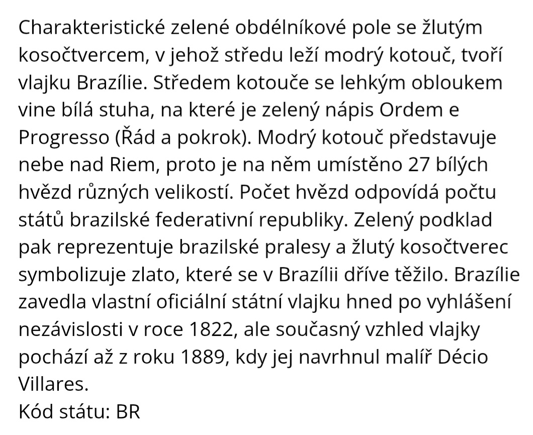 Vlajka Brazílie - 8