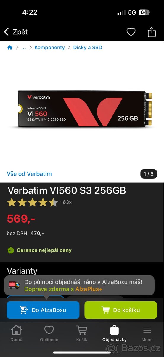 Hp probook 470 g3 intel i5 - 8