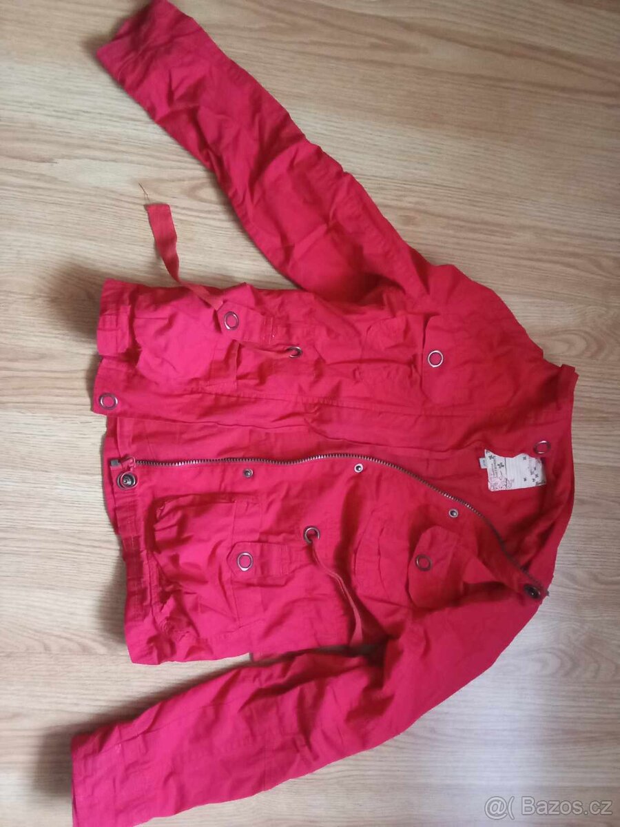 Dětské oblečení, dívčí bunda, kabát, pláštěnka, - 8